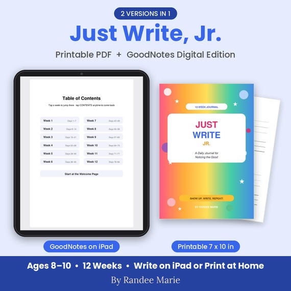 Just Write, Jr. by Randee Marie