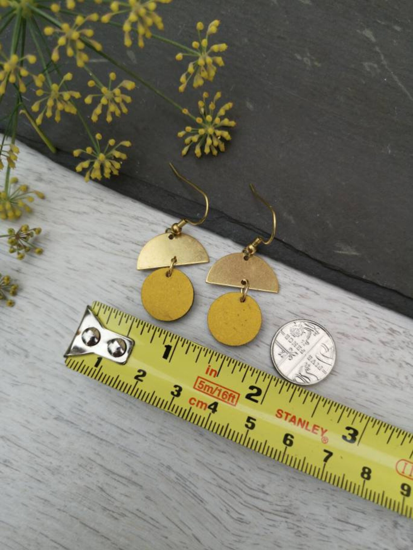 Spin Around Linear Dangle Earrings