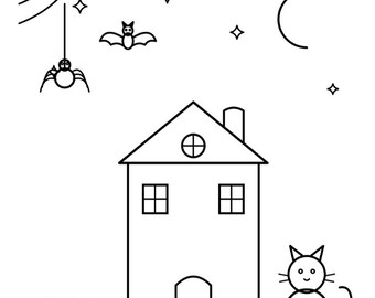 Halloween-målning för barn
