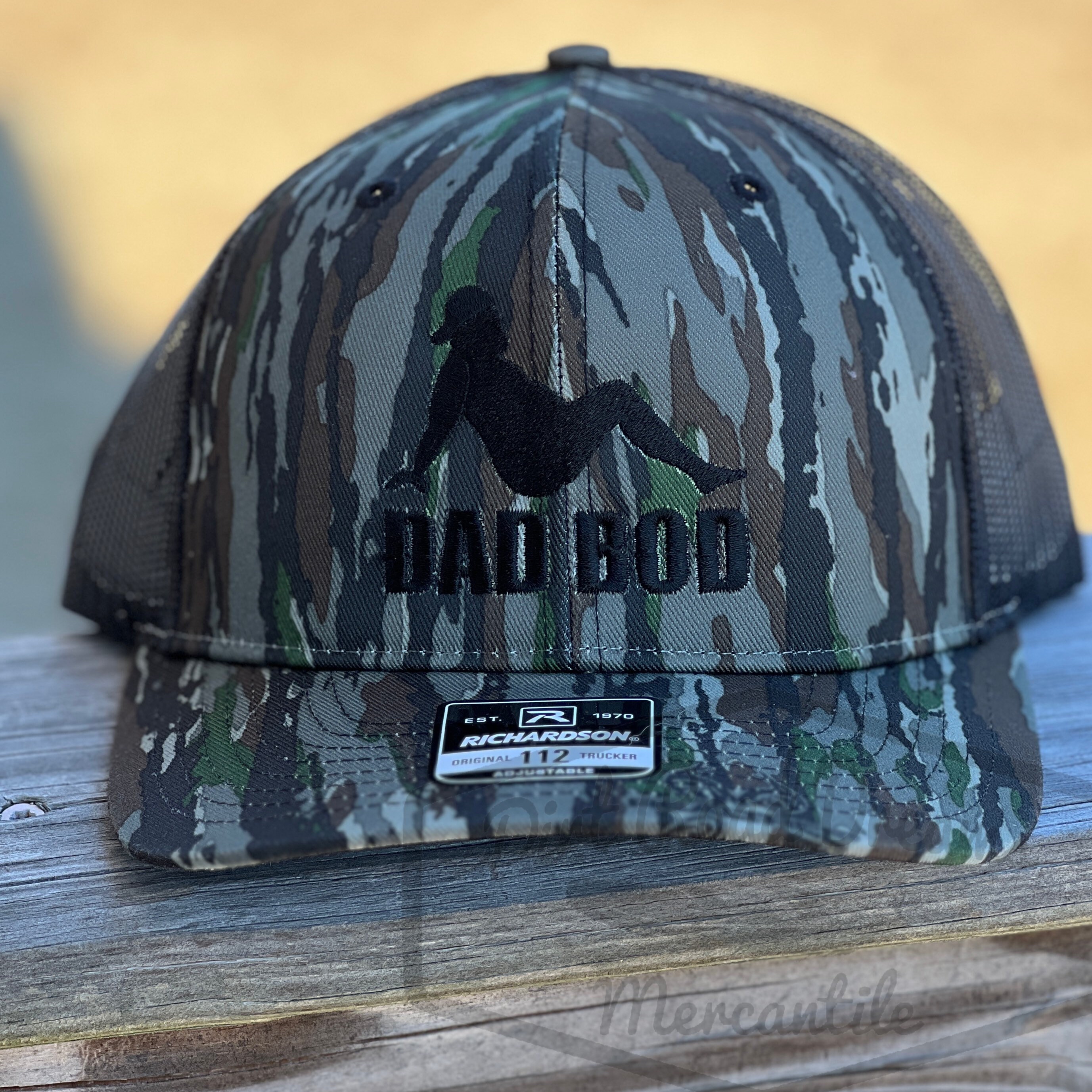 Dad bod camo hat