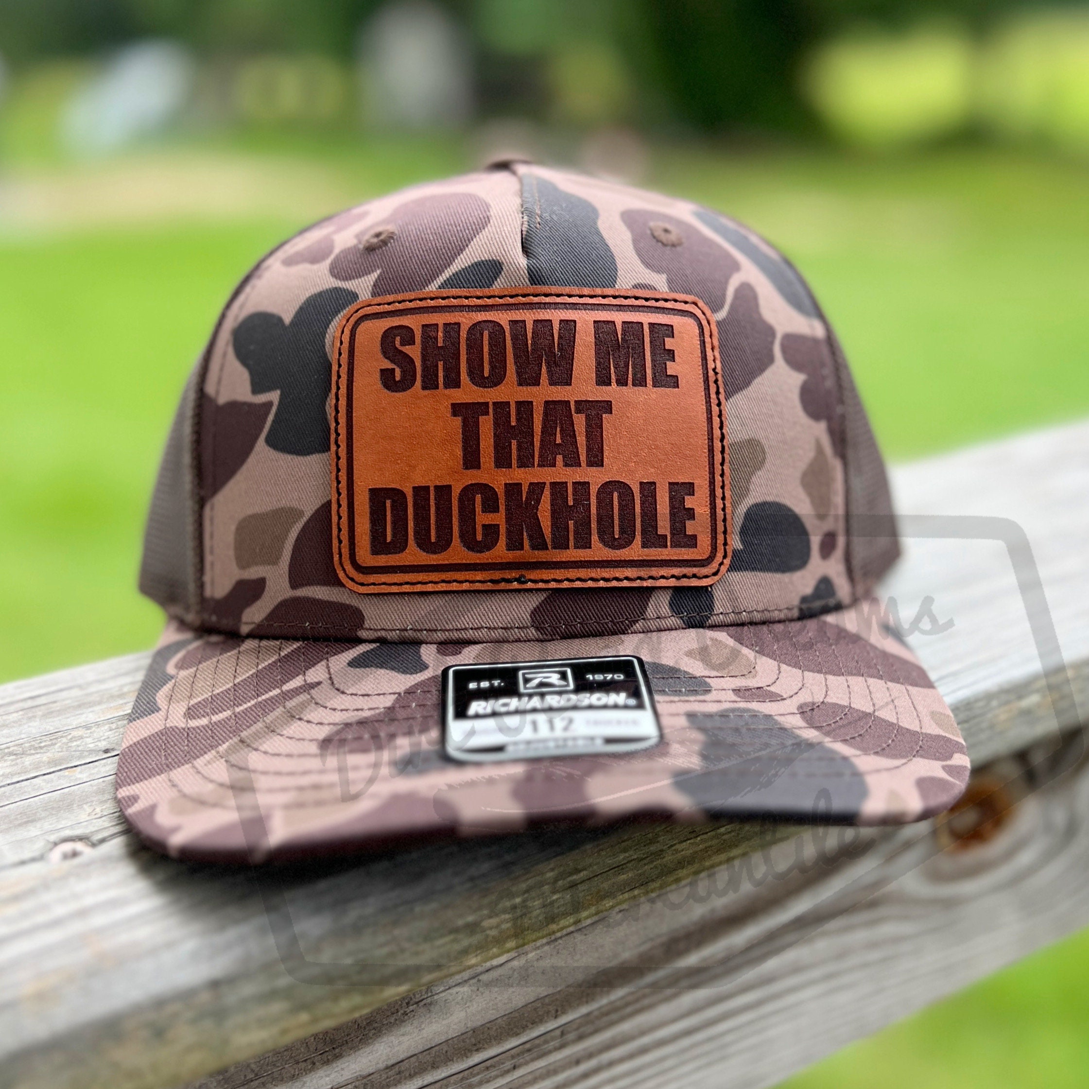 Old School Duck Camo Bark Brown Richardson 112PFP Snapback Etsy
