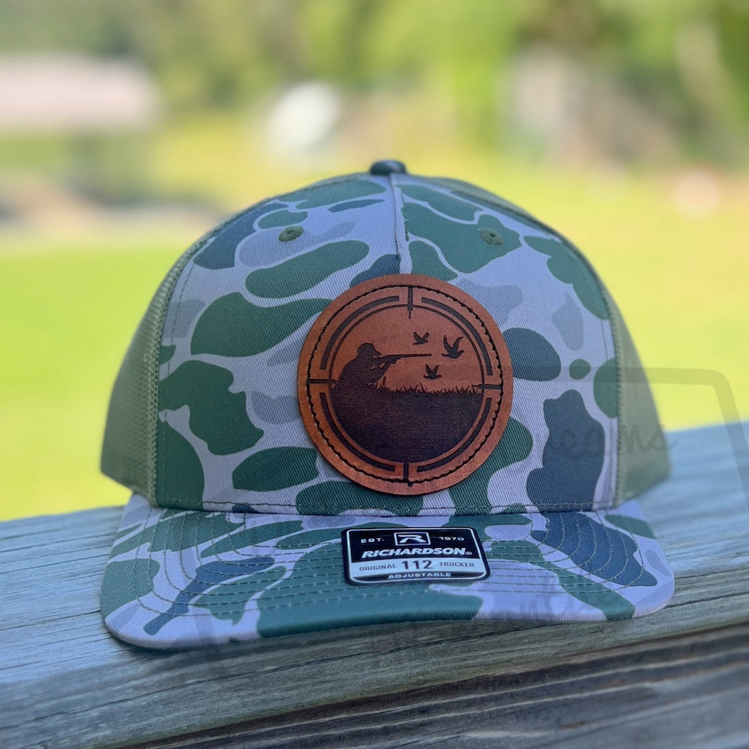 Old School Duck Camo Marsh Richardson 112PFP Snapback Trucker Etsy