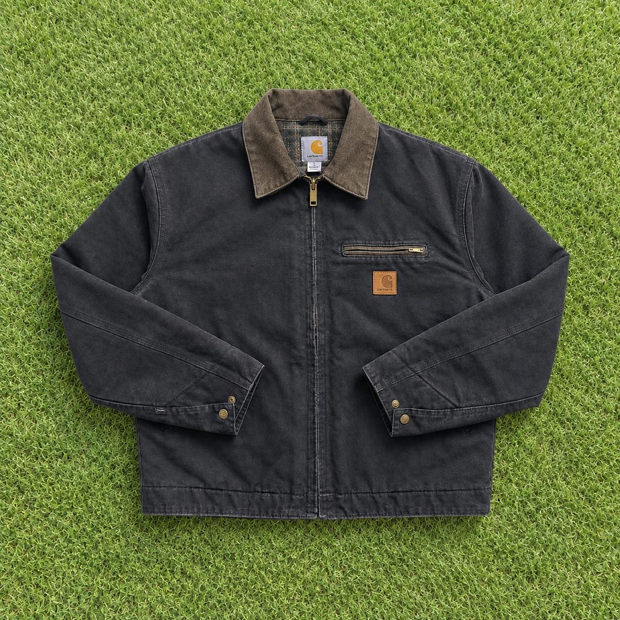 Carhartt detroit jacket navy - Etsy 日本