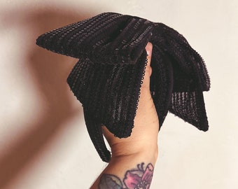 Black Bow Headband