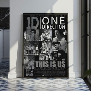 One Direction This is Us Poster - Etsy