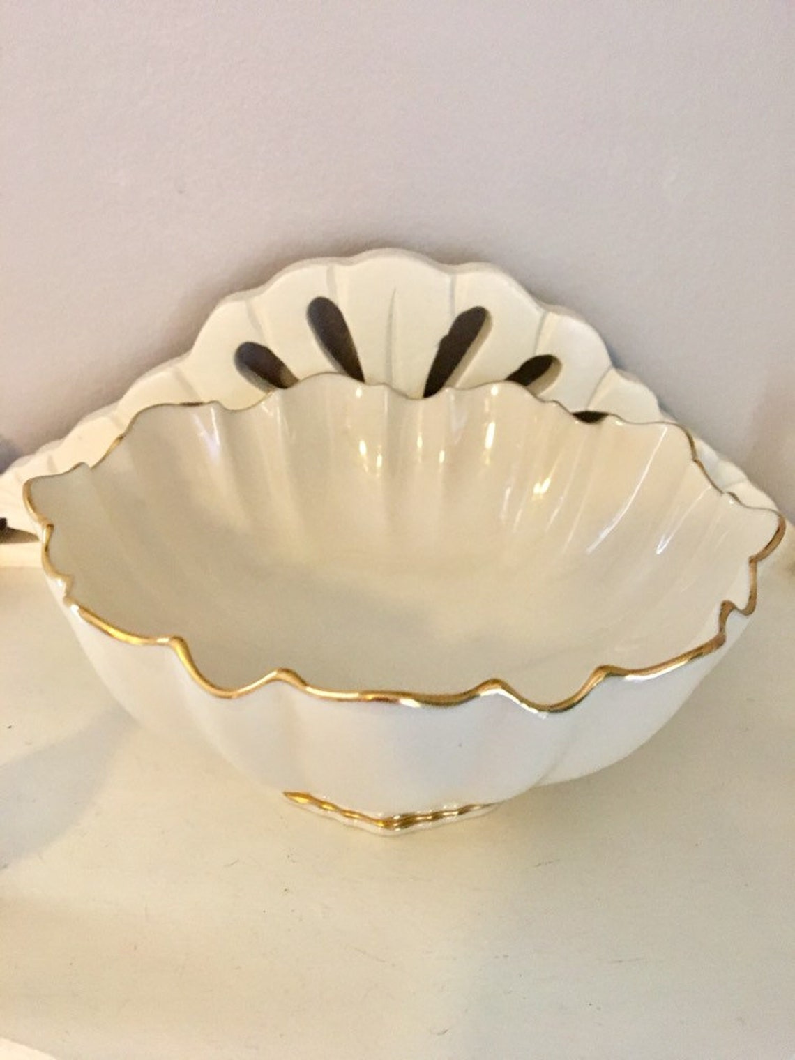 Lenox Symphony Candy Bowl Round Candy Dish Vintage Bowl Etsy