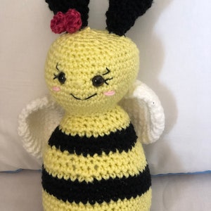 Custom order ****for Doreen Only****Crochet Bee Plushie with hands and feet