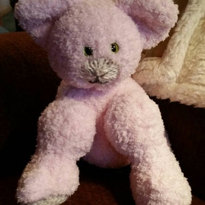Plush Kittie Cat -hand knit