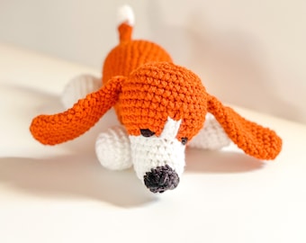 Crochet Bassett Hound - Made to Order