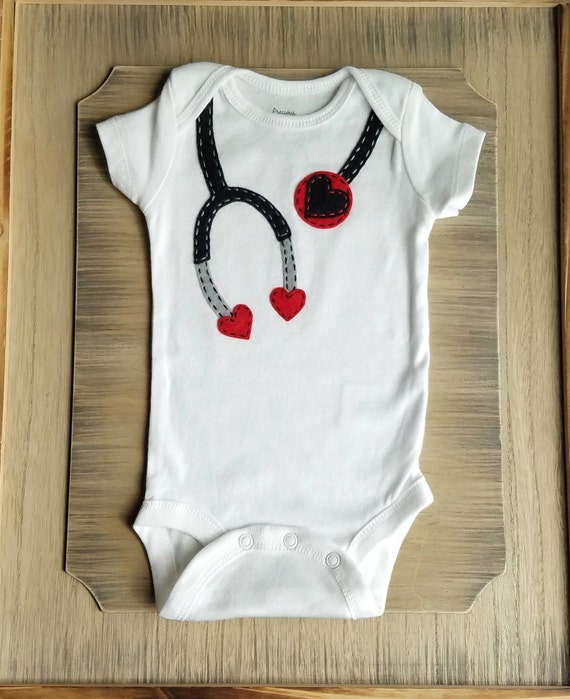 Future Nurse One Piece Future Doctor One Piece, Newborn Doctor, Baby Nurse, Valentines Day Baby, Baby scrubs One Piece Il_570xn