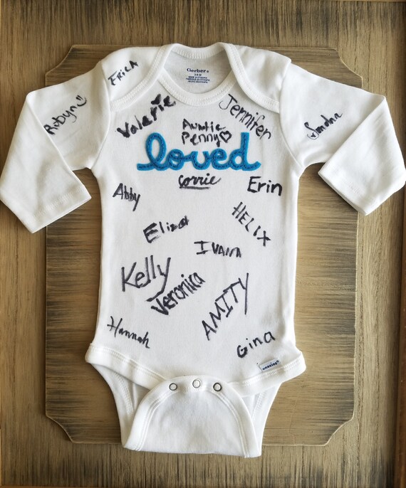 one piece baby shower outfit