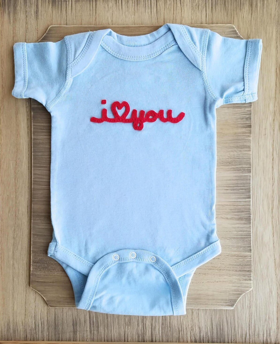 I Love You Newborn I Love Mommy Baby One Piece I 3 Daddy Etsy