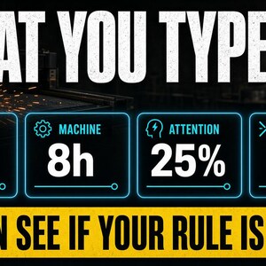 Laser CNC Pricing Rule Checker — Catch Underpriced Quotes Before You Cut image 3