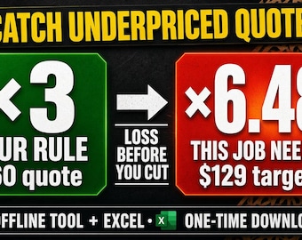 Laser CNC Pricing Rule Checker — Catch Underpriced Quotes Before You Cut