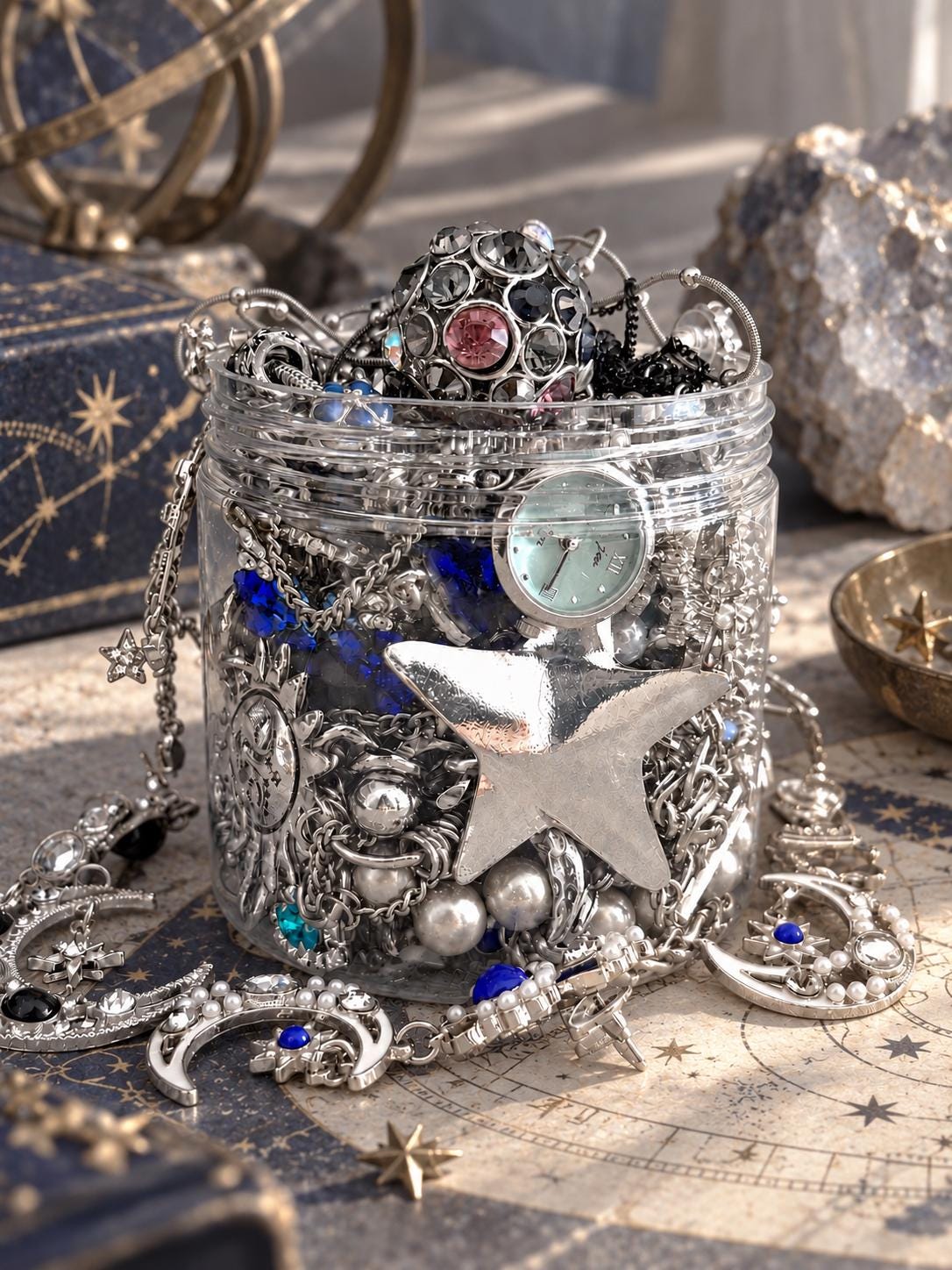 アクセサリー 時計 まとめ売り￼ mystery jewelry✨ Mystery jewelry jar - Etsy 日本