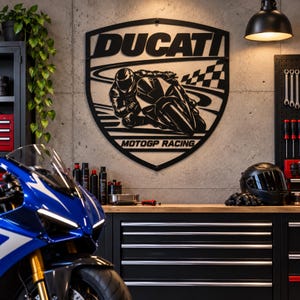 Ducati Garage Sign - Etsy