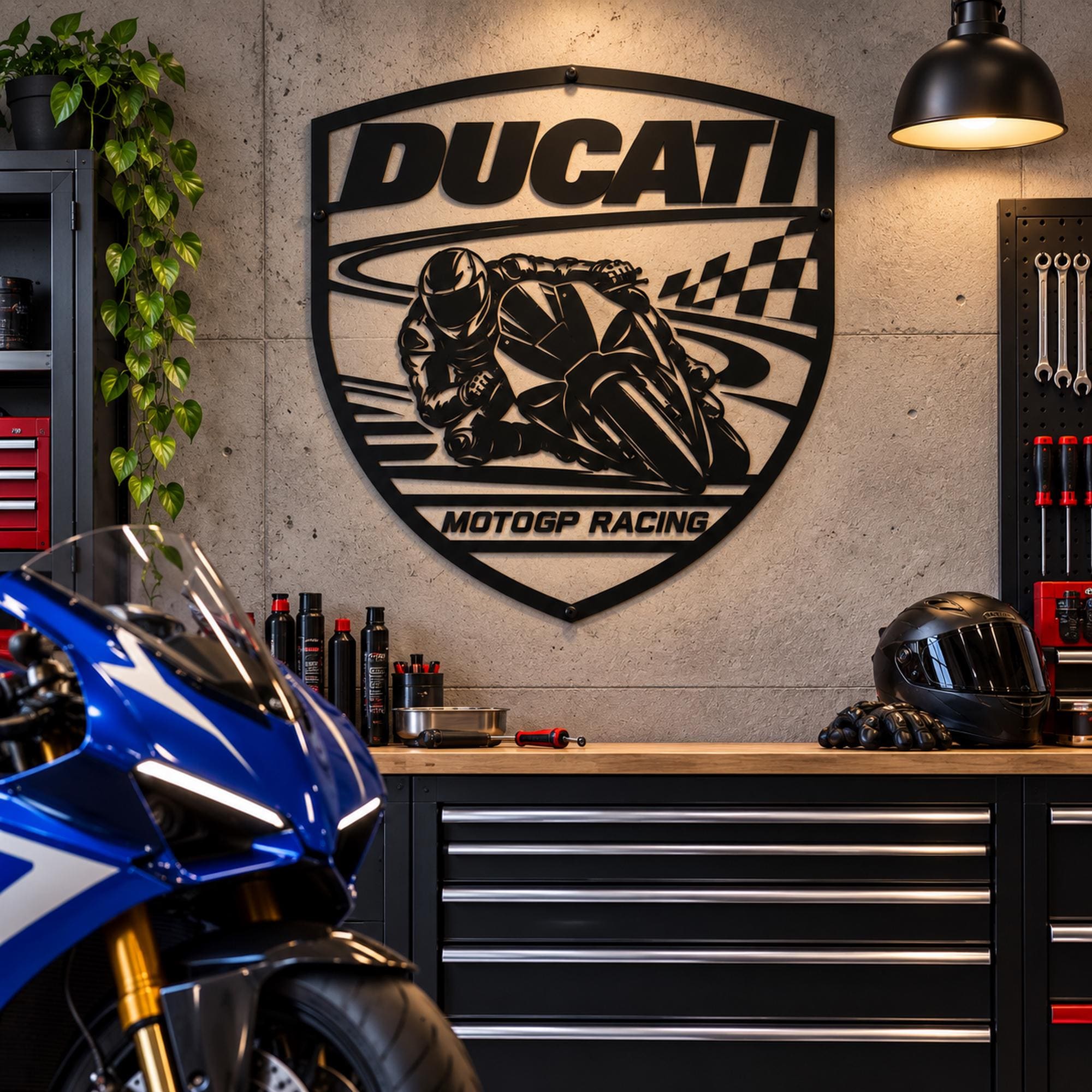 Ducati Garage Sign - Etsy