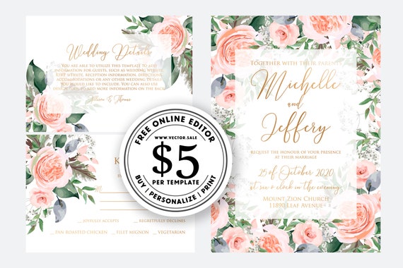 Wedding Invitation Templates Free Greetings Island