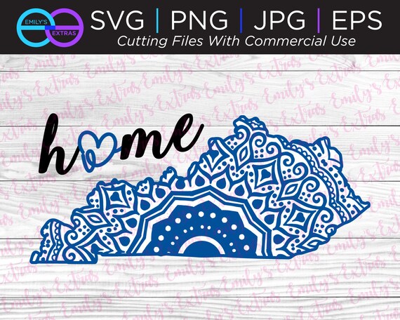 Download Kentucky Mandala Svg File Silhouette Cut Files Cricut Cut Etsy