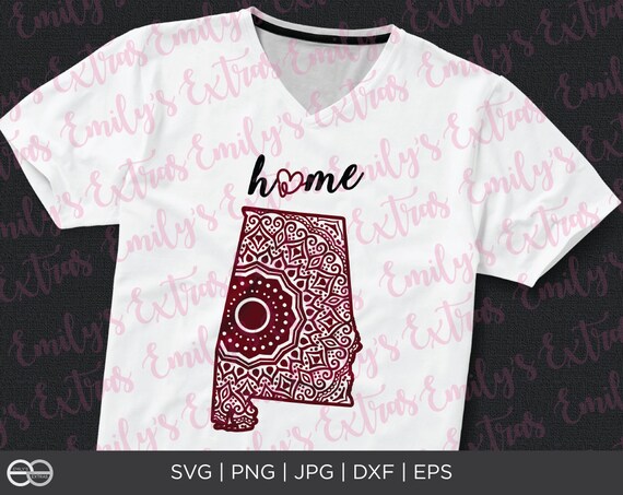 Download Alabama Mandala SVG File Silhouette Cut Files Cricut Cut ...