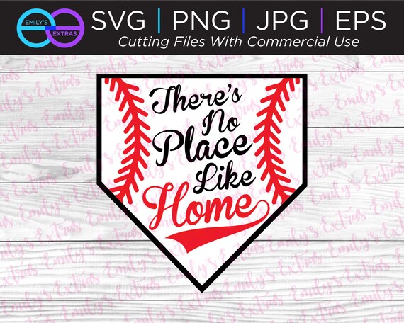 Download Theres No Place Like Home Svg Eps Jpg Png Files For Cutting Etsy