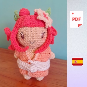 Hanami Sakura Doll - PDF Amigurumi Pattern - SPA
