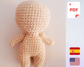 Body Amigurumi Chibi - Patron PDF - SPA & ANG