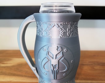 Star Wars Mandalorianer inspirierter Dosenhalter/Becher.