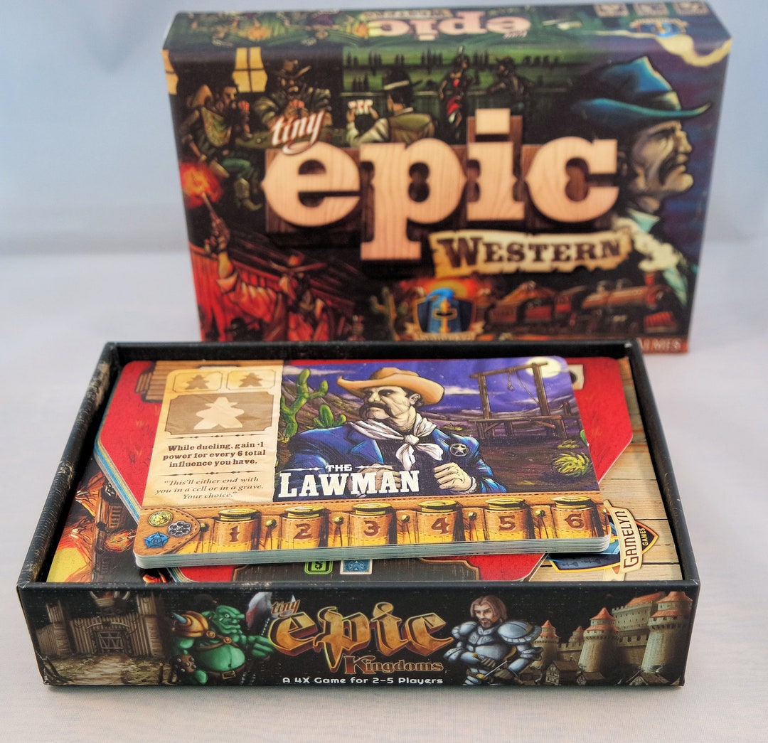 Tiny Epic Western 3D Printed Insert Etsy