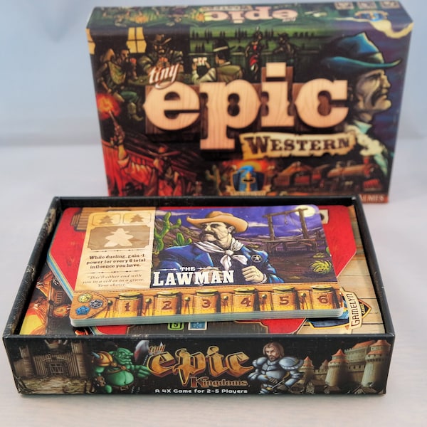 Tiny Epic Western 3D printed insert