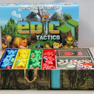 Tiny Epic Tactics 3D printed insert