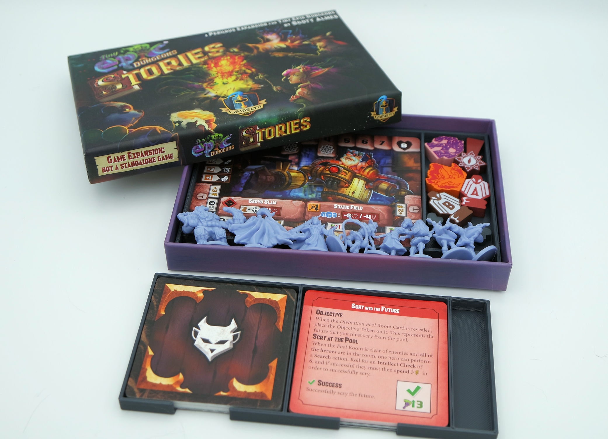 Tiny Epic Dungeons & Stories Expansion 3D Printed Insert Etsy UK