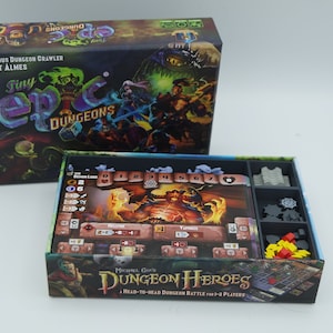 Tiny Epic Dungeons & Stories expansion 3D printed insert