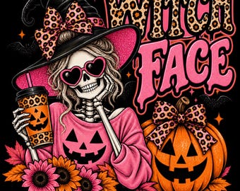 Spooky Season Halloween PNG, Haunted House and Glowing Halloween Moon Shirt Graphic, Digital Download