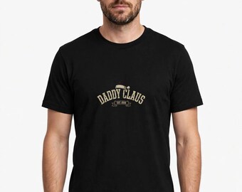 Personalized Daddy Claus Shirt, Custom EST Year Christmas Dad T-Shirt, Funny Santa Dad Tee, Christmas Gift for Dad