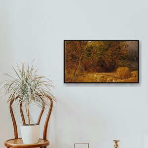 fall frame tv art bundle - photo 5 of the listing: Fall Frame TV Art Bundle 4K, 79 Vintage Oil Paintings, Moody Autumn TV Art