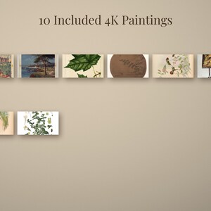 French Impressionist Garden Frame TV Art, 10 4K Monet Floral Paintings, Smart TV - photo 2