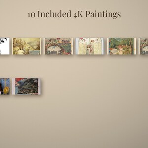 Dutch Flower Still Life Frame TV Art, 10 4K Moody Floral Oil Paintings, Smart TV - photo 2