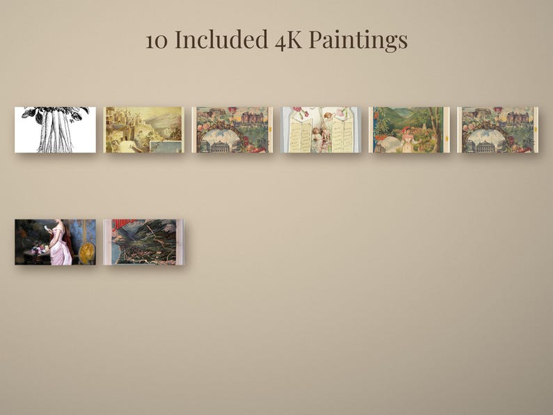 Dutch Flower Still Life Frame TV Art, 10 4K Moody Floral Oil Paintings, Smart TV - photo 2