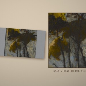 Vintage Autumn Landscape Frame TV Art, 10 4K Fall Oil Paintings, Smart TV Screen - photo 3