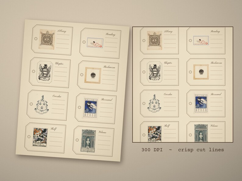 Victorian Apothecary Labels Pack, 12 Sheets Printable Tincture Jar Ephemera, Poi - photo 3