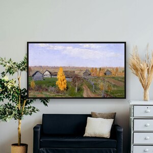 fall frame tv art - photo 6 of the listing: Fall Frame TV Art Set of 10, Vintage Autumn Landscape Paintings, 4K Screensaver