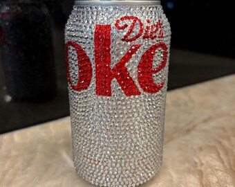 Bedazzled Diet Coke Can