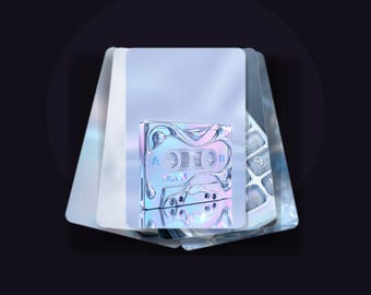Chrome Relic Y2K Object Lockscreen Pack | Flip Phone CD Abstract Chrome Phone Wallpapers
