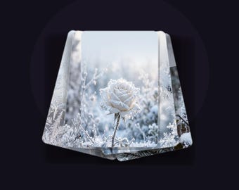 Frost Pearl Winter Lockscreen Wallpaper Pack | Pearl Chrome Frost Phone Backgrounds