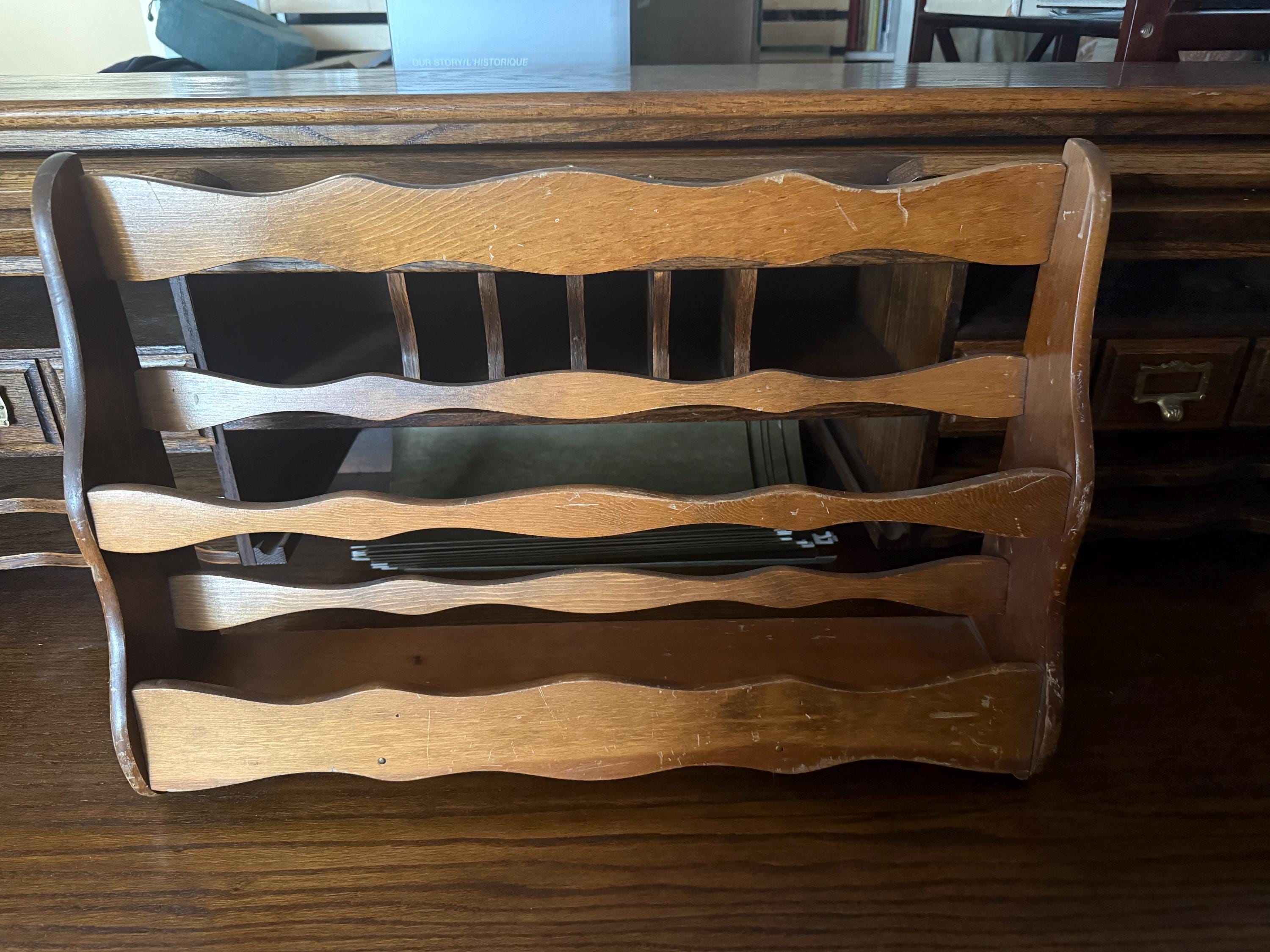 Wave Magazine Rack - Etsy