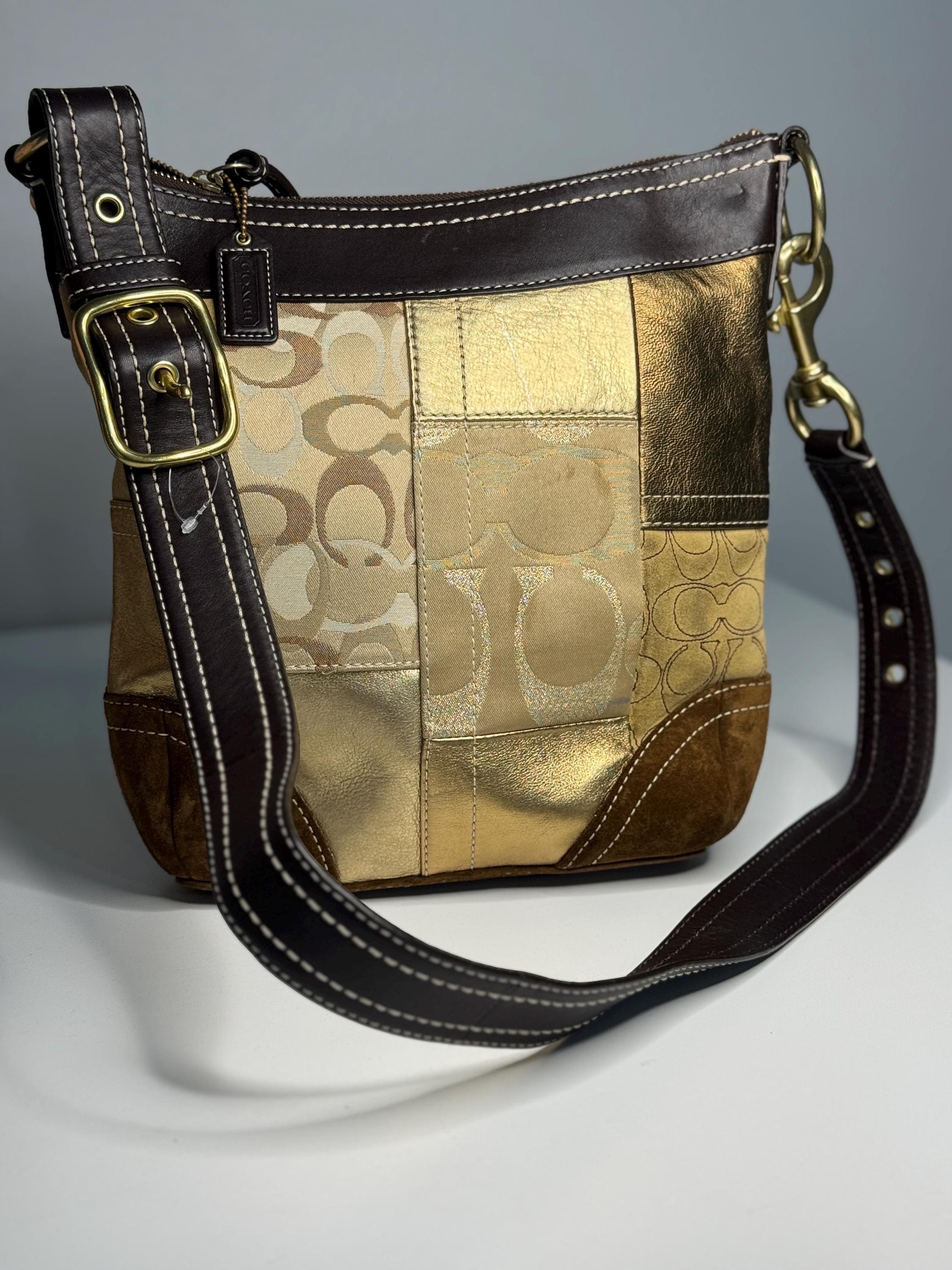 Vintage Coach Patchwork Bag - Etsy