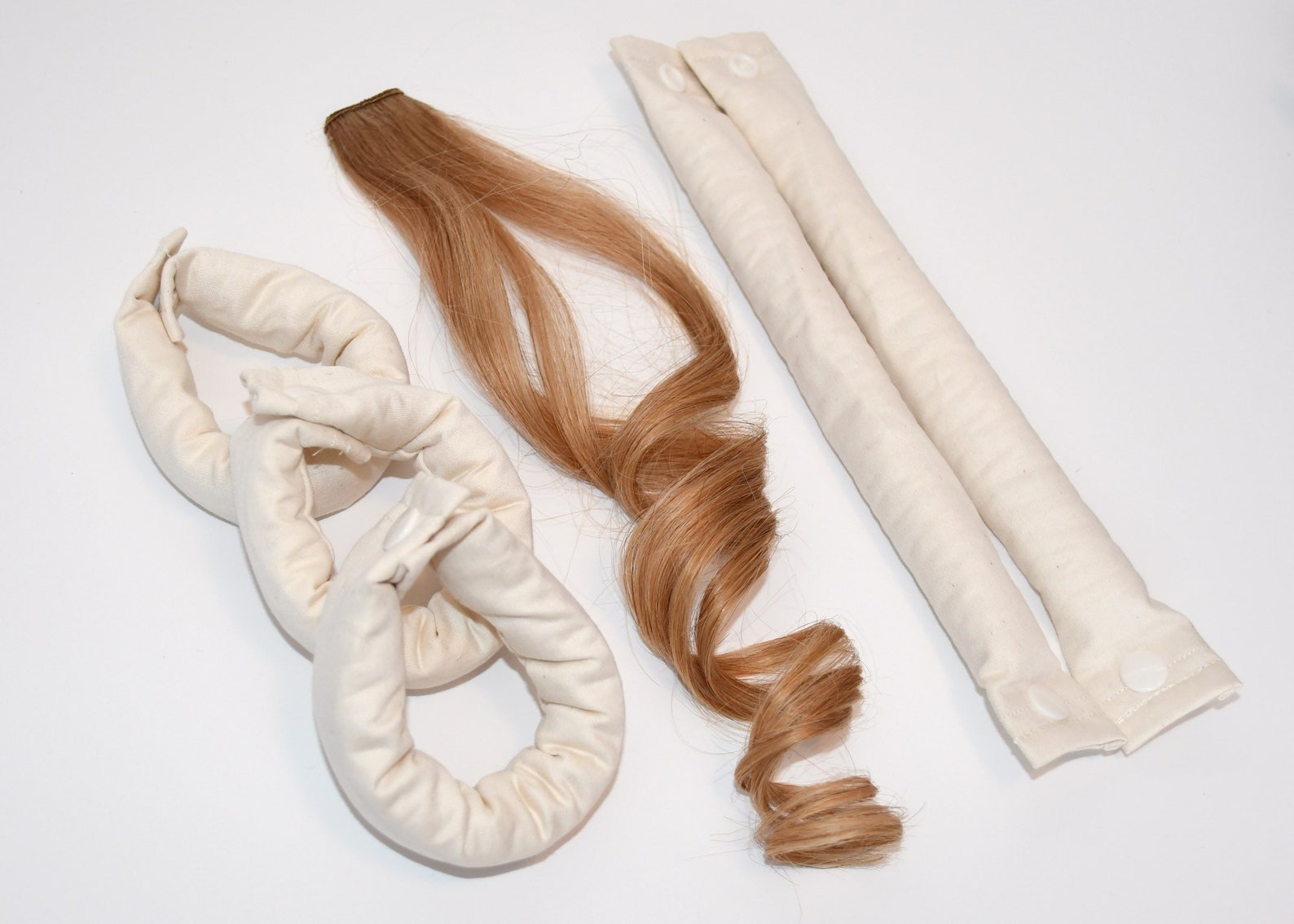 Organic Cotton Fabric Hair Rollers/ Hair Curlers / Soft Hair Etsy