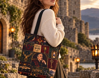 Traitors Inspired Tote Bag | Faithful Tote | Trust No One Bag | Reality TV Fan Gift | Traitors Gifts | Strategy Show Gift