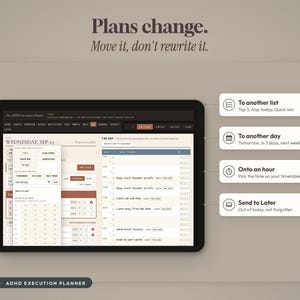 ADHD-paketplanerare | Goodnotes rengörings- och odaterade planerare, daglig planerarapp, uppgiftsförlamningsverktyg bild 6